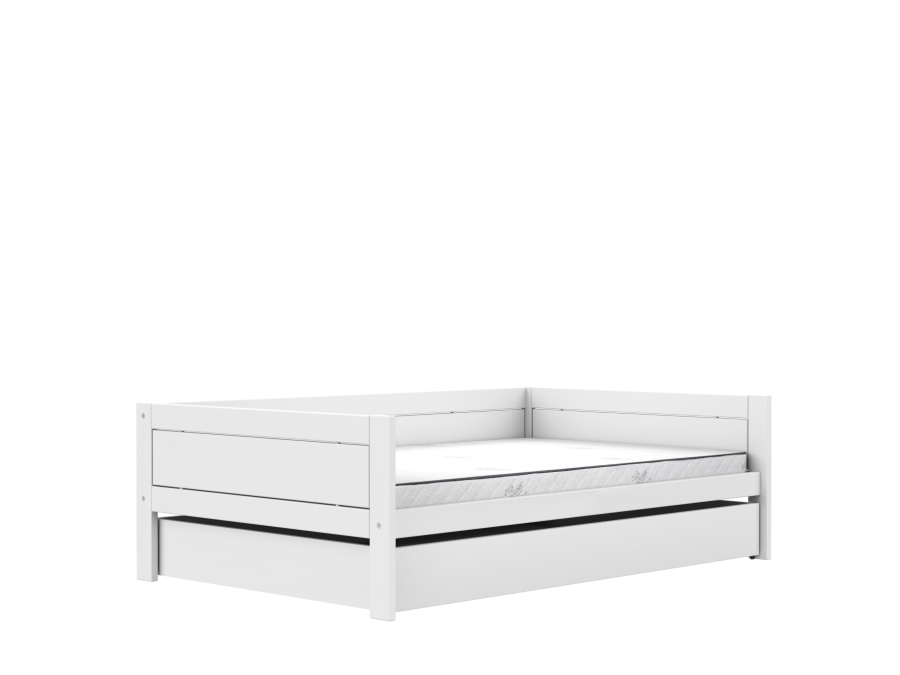 Lifetime Original bedbank met lade 120x200 - wit