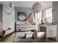 Infanskids Emma meisjes bedbank met opberglades en logeerbed - Afbeelding 2