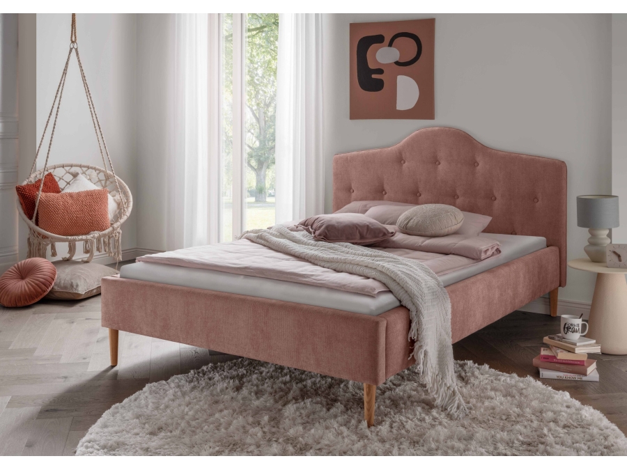 Infanskids Lisa tweepersoonsbed - 180x200 (diverse stoffen en kleuren) - Afbeelding 3