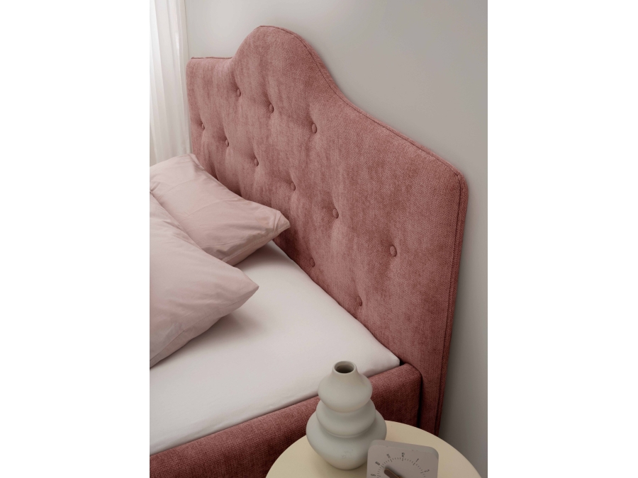 Infanskids Lisa tweepersoonsbed - 180x200 (diverse stoffen en kleuren) - Afbeelding 4
