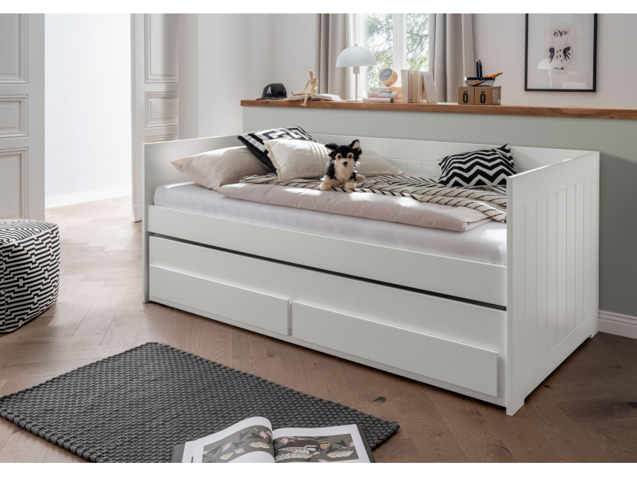 Infanskids Emma bedbank met opberg- en slaapmodule - Afbeelding 3