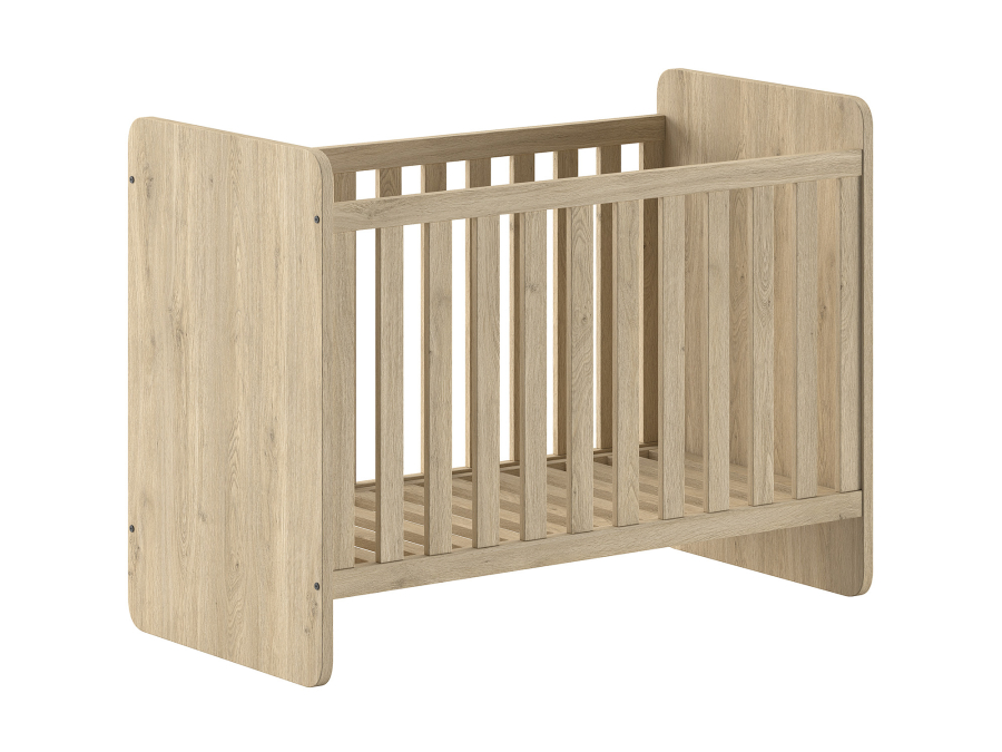 Jaxx Sam meegroeiledikant 60x120 / 90x200 - eiken - Afbeelding 2
