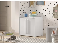 Vipack Sam opbergkast - wit - Afbeelding 2
