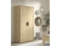 Vipack Sam 2-deurs kledingkast - eiken - Afbeelding 2