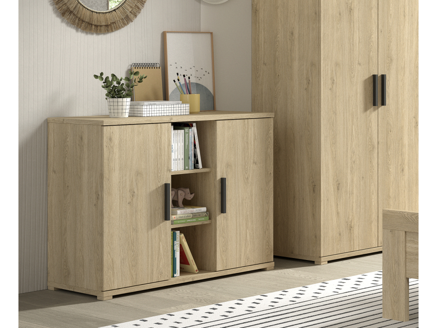 Jaxx Sam commode - eiken - Afbeelding 2