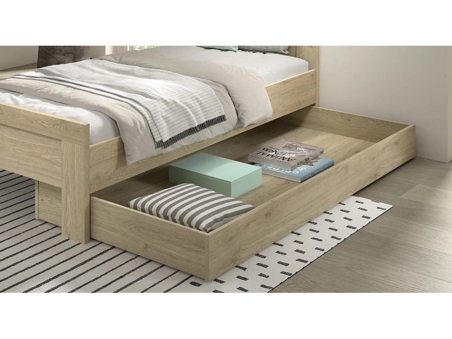 Vipack Sam bedlade - eiken - Afbeelding 2