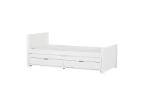 Hoppekids Noah Deluxe bed + onderschuifbed-module + Eco Luxury matras