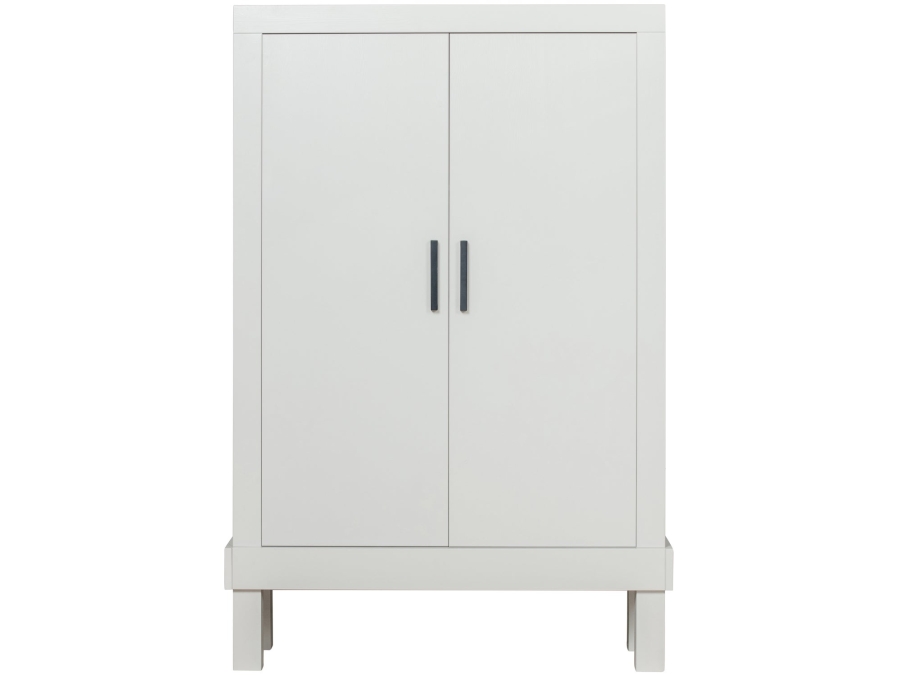 Woood Bonk dichte kast - grenen / mist - Afbeelding 4