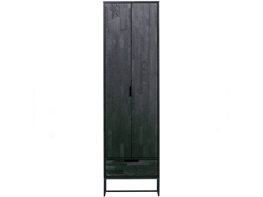 Woood Silas hoge kast - essen / blacknight - Afbeelding 4