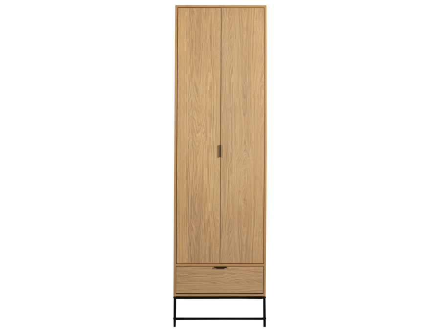 Woood Silas hoge kast - eiken decor - Afbeelding 4