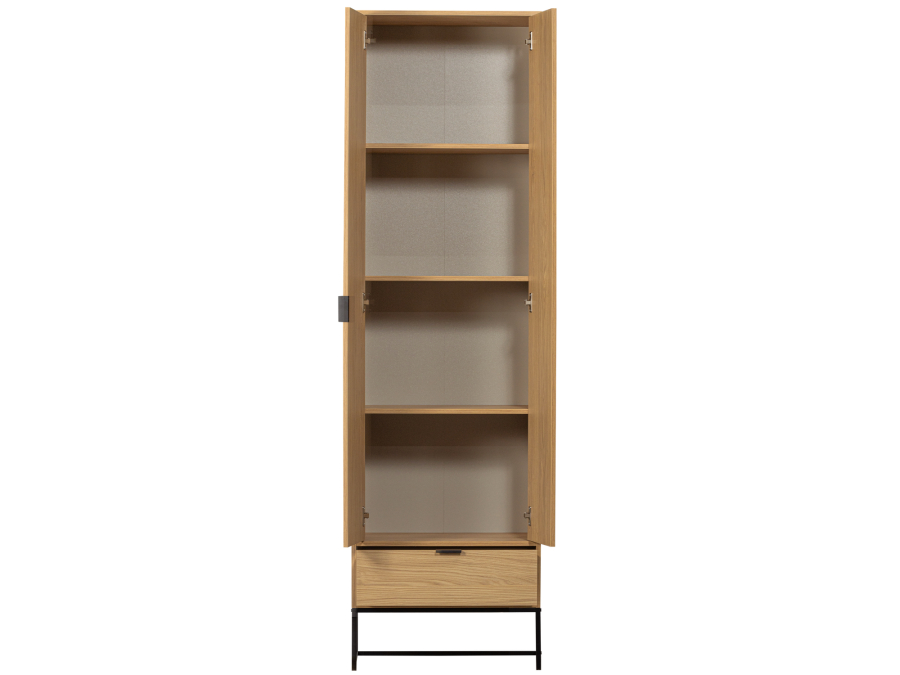 Woood Silas hoge kast - eiken decor - Afbeelding 5