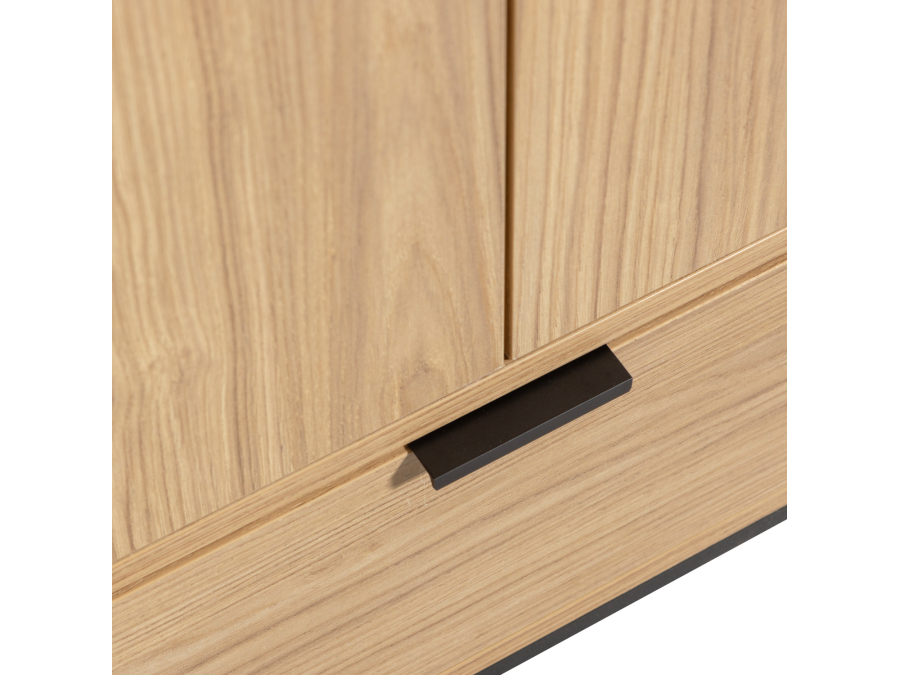 Woood Silas hoge kast - eiken decor - Afbeelding 7