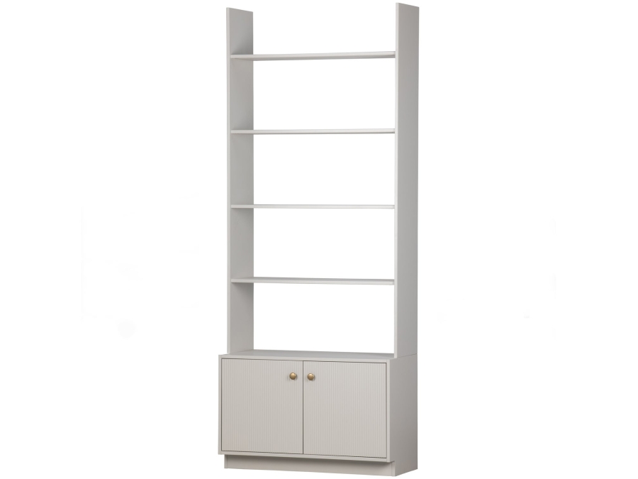 Woood Madu boekenkast - grenen / wolkengrijs