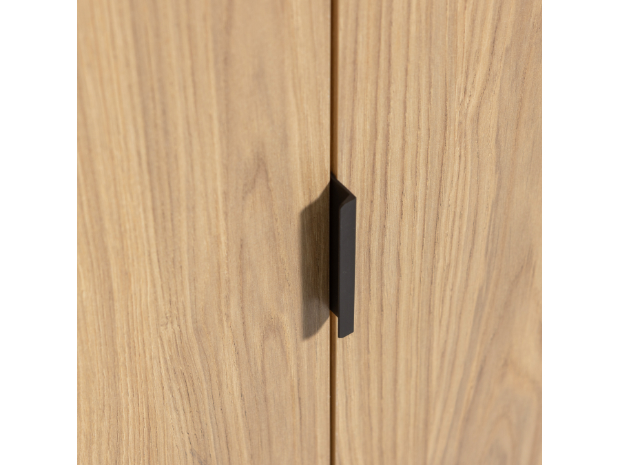 Woood Silas 2-deurs kast - eiken decor - Afbeelding 6