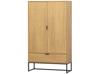 Woood Silas 2-deurs kast - eiken decor