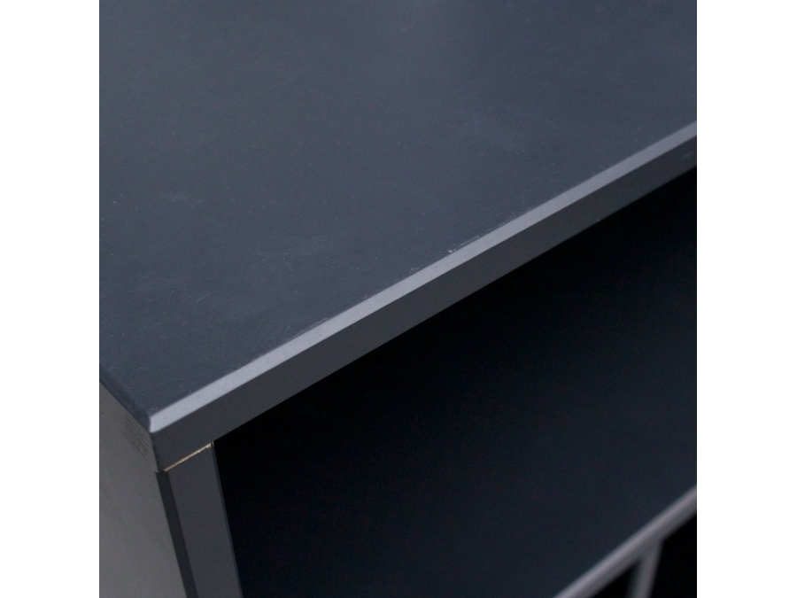 Woood James kasten - noten /  zwart - Afbeelding 6