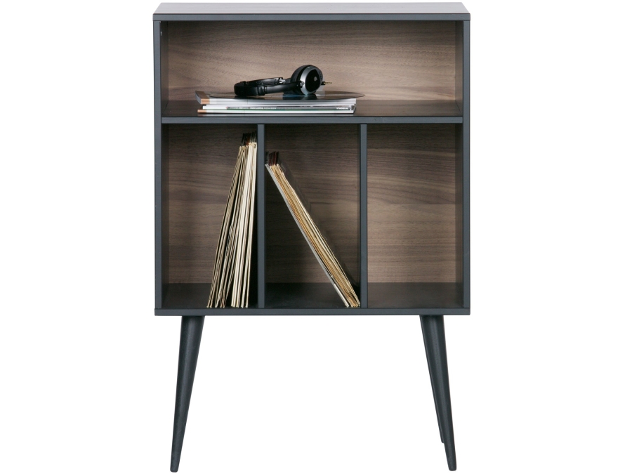Woood James kasten - noten /  zwart - Afbeelding 5