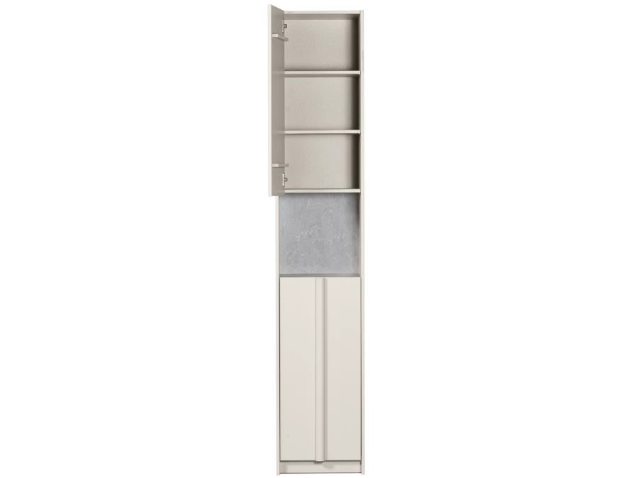 Woood Basu smalle kast - dust / concrete - Afbeelding 5