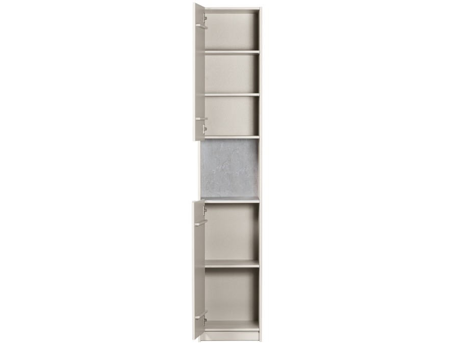 Woood Basu smalle kast - dust / concrete - Afbeelding 6