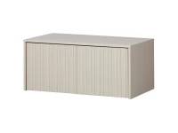 Woood New Gravure kistbank - grenen / dust