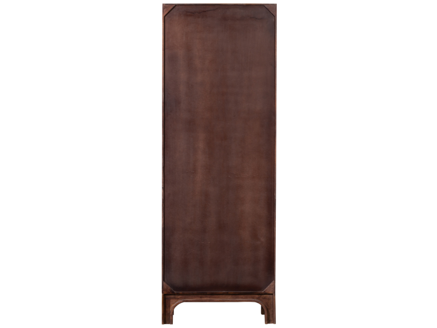 Woood Staes opbergkast - mango hout / walnoot - Afbeelding 6