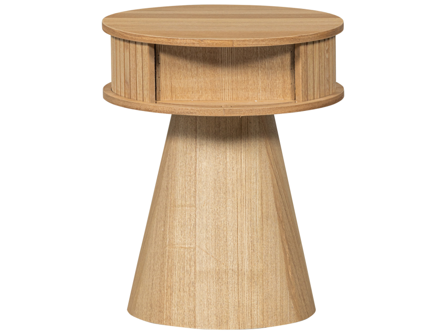 Woood Karri rond nachtkastje - hout / naturel - Afbeelding 6