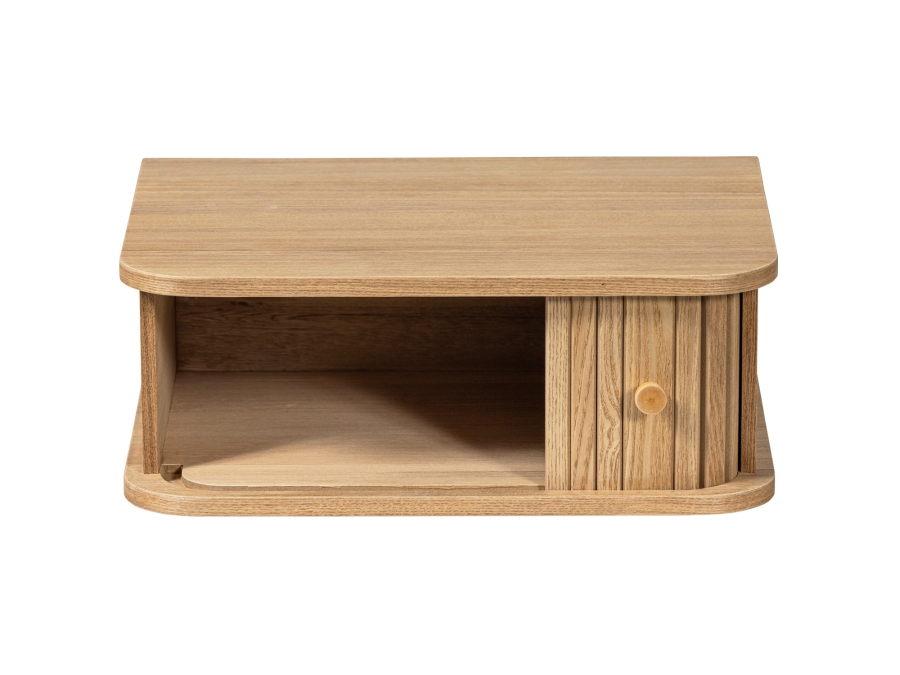 Woood Jena hangend nachtkastje - hout / naturel - Afbeelding 5