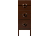 Woood Merge ladekast met 6 lades - hout bruin/rood - Afbeelding 4