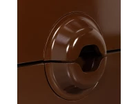 Woood Merge ladekast met 6 lades - hout bruin/rood - Afbeelding 8