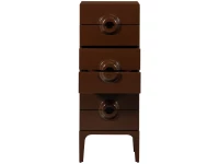 Woood Merge ladekast met 6 lades - hout bruin/rood - Afbeelding 5