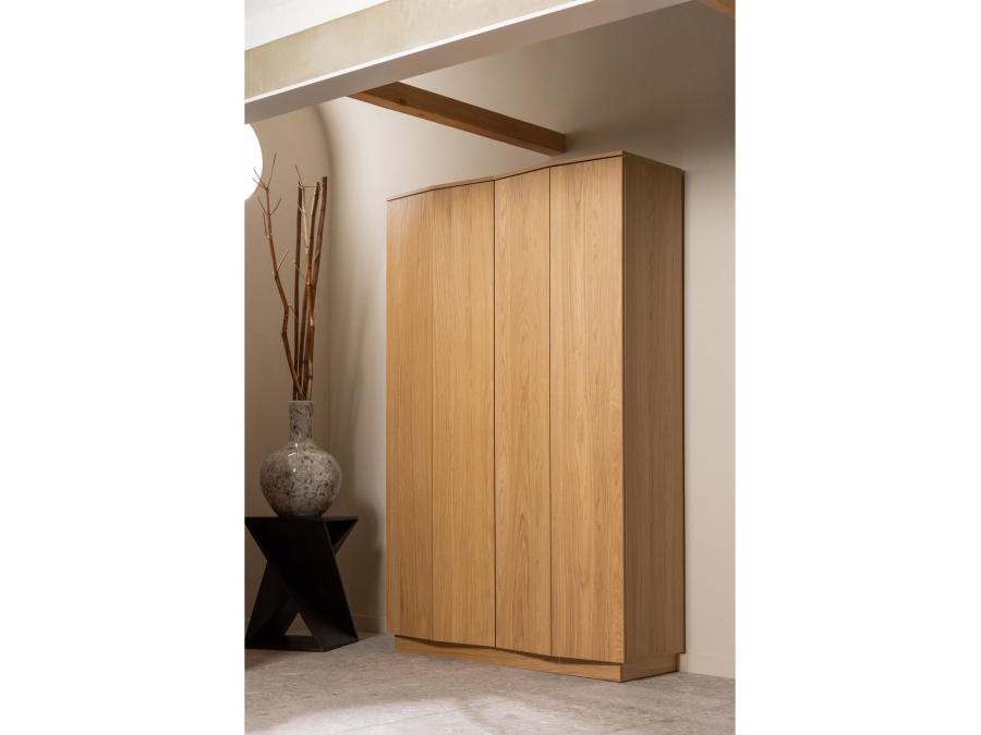 Woood Zuma hoge kast - eikenlook - Afbeelding 2