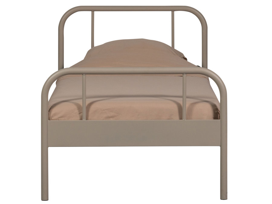 Woood Mata metalen bed 90x200 zand - Afbeelding 7