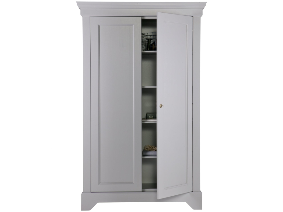 Woood Isabel brocante kast - grenen / betongrijs - Afbeelding 6