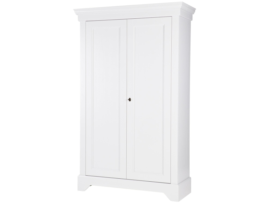 Woood Isabel brocante kast - grenen / wit