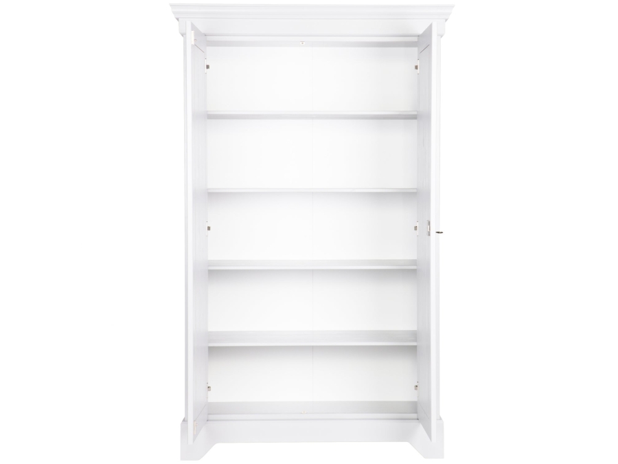 Woood Isabel brocante kast - grenen / wit - Afbeelding 5
