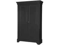 Woood Isabel brocante kast - grenen / diepzwart