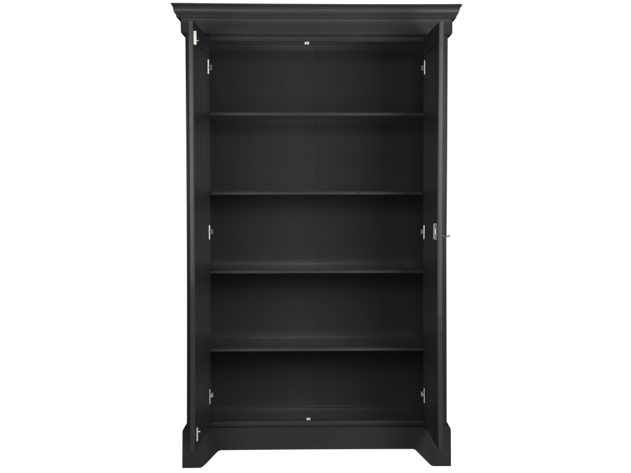 Woood Isabel brocante kast - grenen / diepzwart - Afbeelding 4
