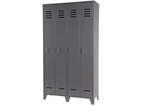 Woood Stijn 2-deurs lockerkast - steel grey