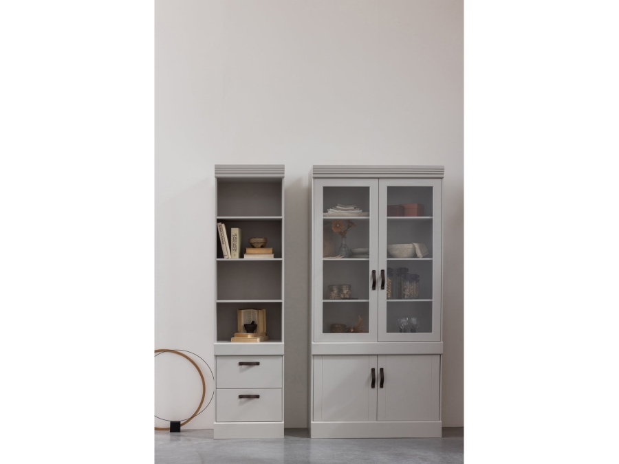 Woood Bold boekenkast - grenen / sneeuwwit - Afbeelding 2