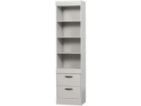 Woood Bold boekenkast - grenen / sneeuwwit
