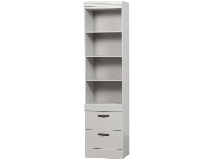Woood Bold boekenkast - grenen / sneeuwwit