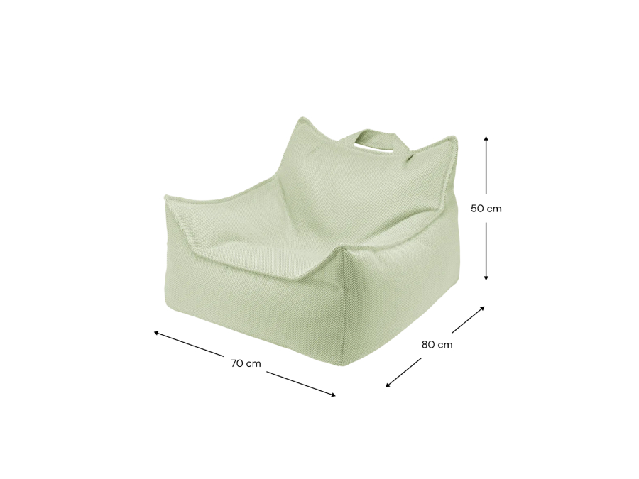 WigiWama Outdoor beanbag chair - Herba - Afbeelding 3