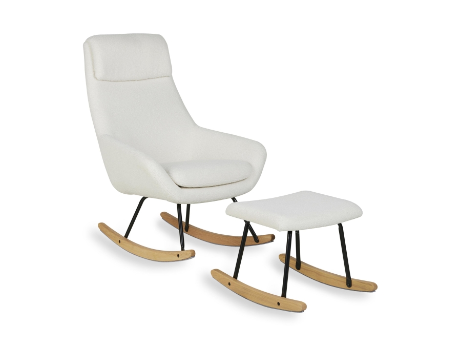 Quax Nordic hocker Sheep Cream - Afbeelding 3