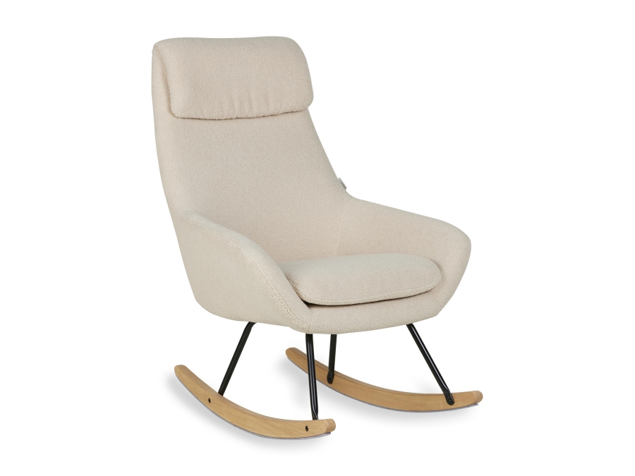 Quax Nordic schommelstoel adult Sheep Beige