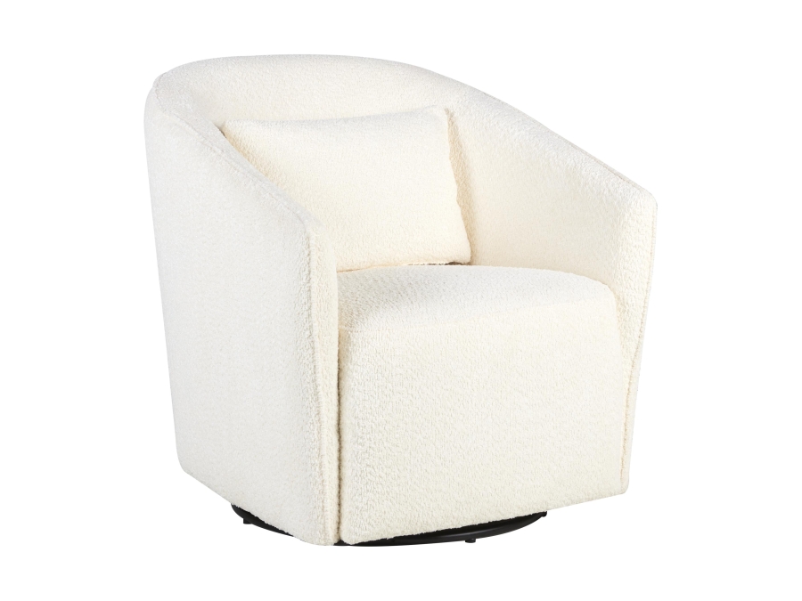 Quax Gomi swivel & gliding chair Cream