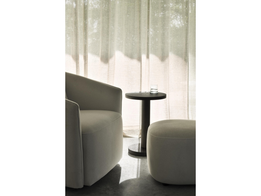 Quax Gomi ottoman Mohair beige - Afbeelding 3