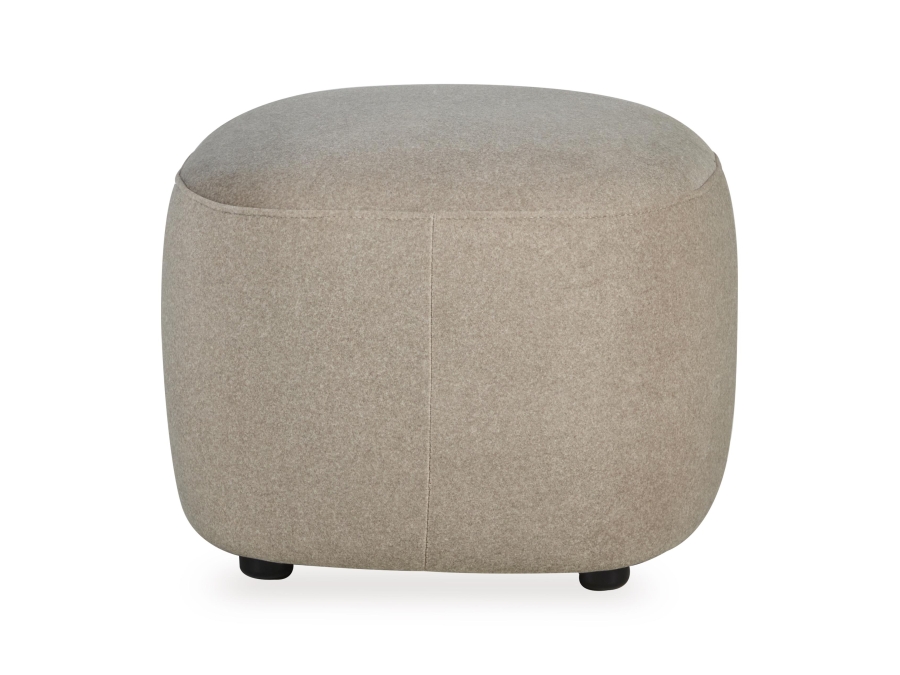 Quax Gomi ottoman Mohair latte