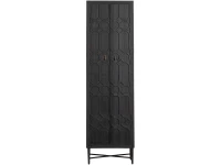 Woood bequest hoge kast - hout / zwart - Afbeelding 4