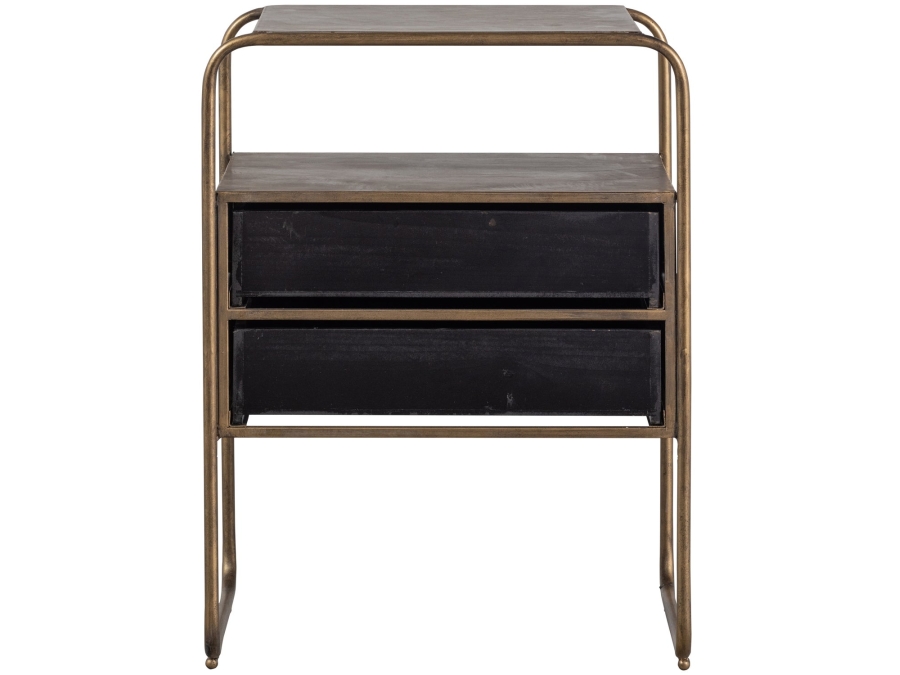 BePureHome Polite nachtkastje - antique brass - Afbeelding 6