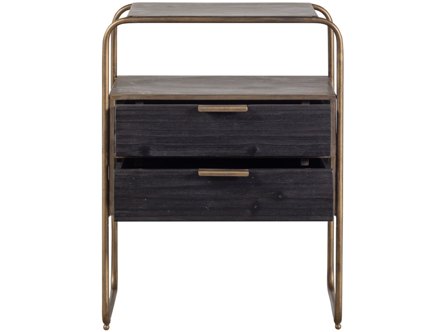 BePureHome Polite nachtkastje - antique brass - Afbeelding 4